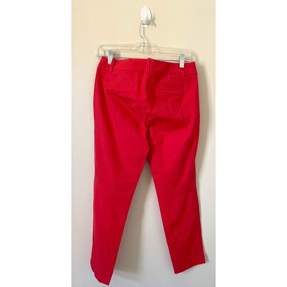 J. Crew Cropped Ankle Dress Pants Pink Size 6 - Picture 2 of 6